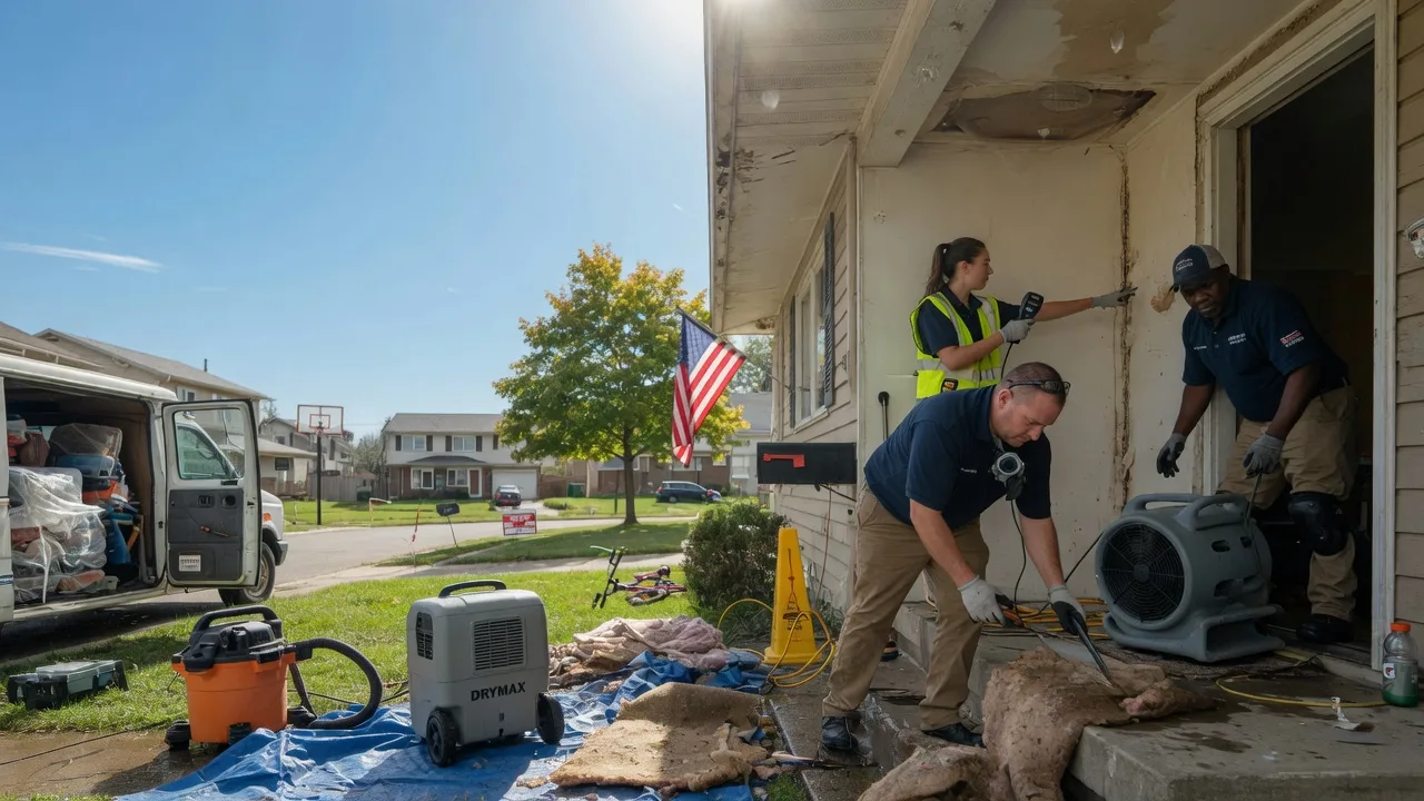 Water Damage Restoration in New London, MO near me